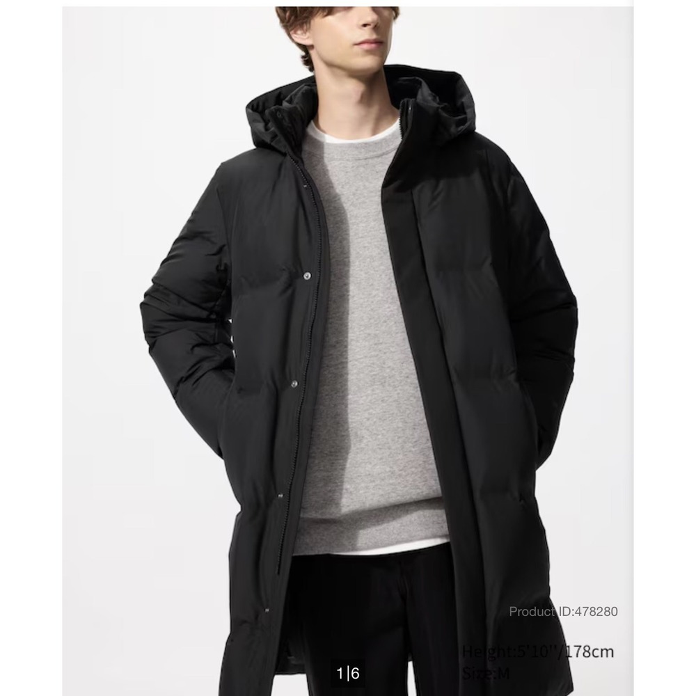 UNIQLO Seamless Down PufferJacket Size M
